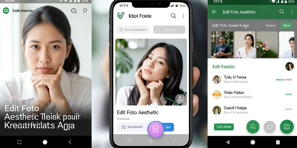 Tampilan antarmuka aplikasi 797K yang minimalis dan estetis.